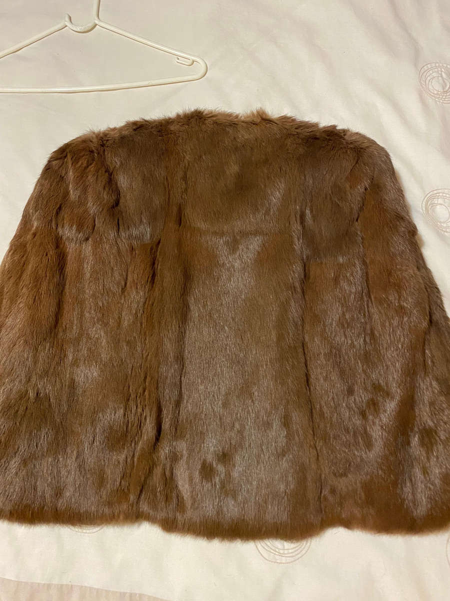 Vintage Astor Fur Co Johannesburg Fur Gilet Jacket