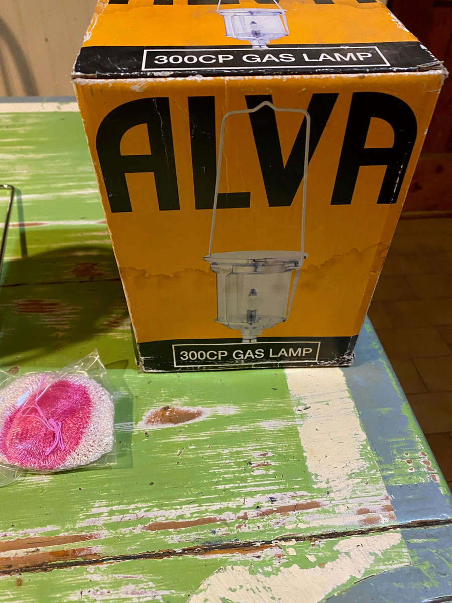 Alva 300CP Gas Lamp - Never Been Used