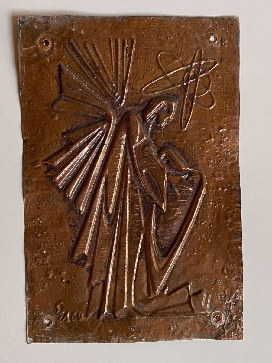 Ernest Ullmann - Angel 1964 - Copper Plate