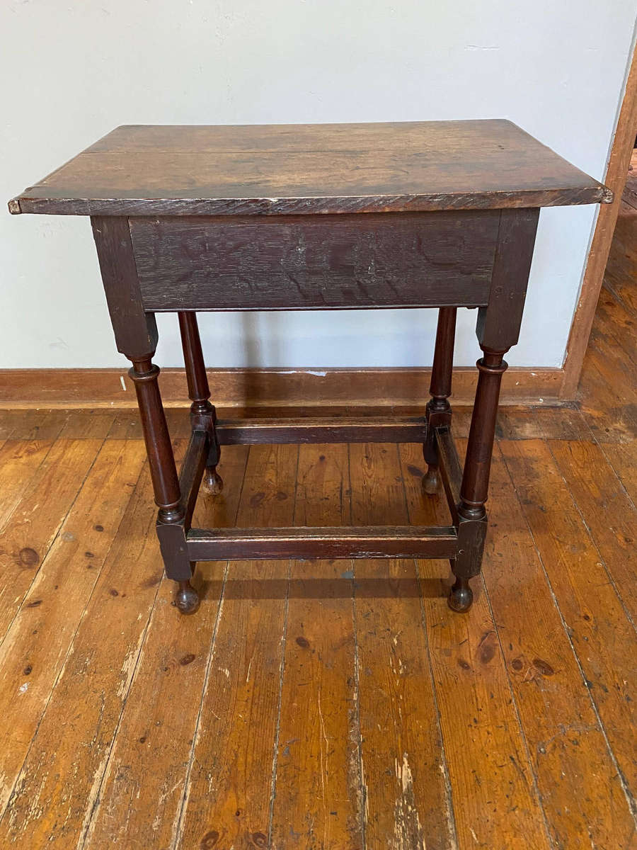 17th century Oak Side Table