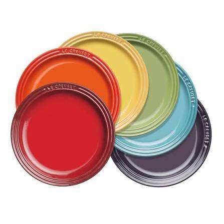 Le Creuset Rainbow Tea Plates, Set of 6**Retail R1900**