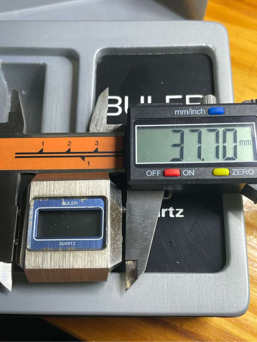 Buler LCD quartz watch (not working)