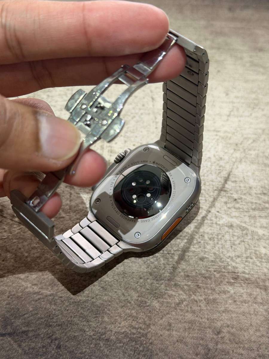APPLE WATCH ULTRA 2 TITANIUM BLUE/BLACK TRAIL [GPS+CELLULAR 49MM] EXCELLENT CONDITION