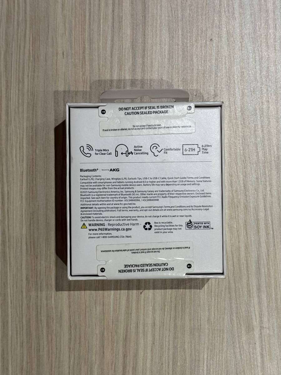 SAMSUNG GALAXY BUDS FE (BRAND NEW SEALED BOX) GRAPHITE