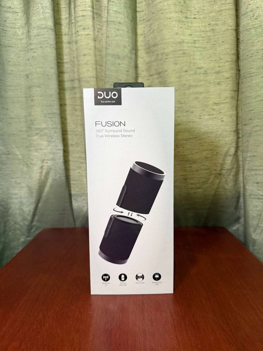 DUO FUSION 360 SPEAKERS *BRAND NEW SEALED* BLUETOOTH