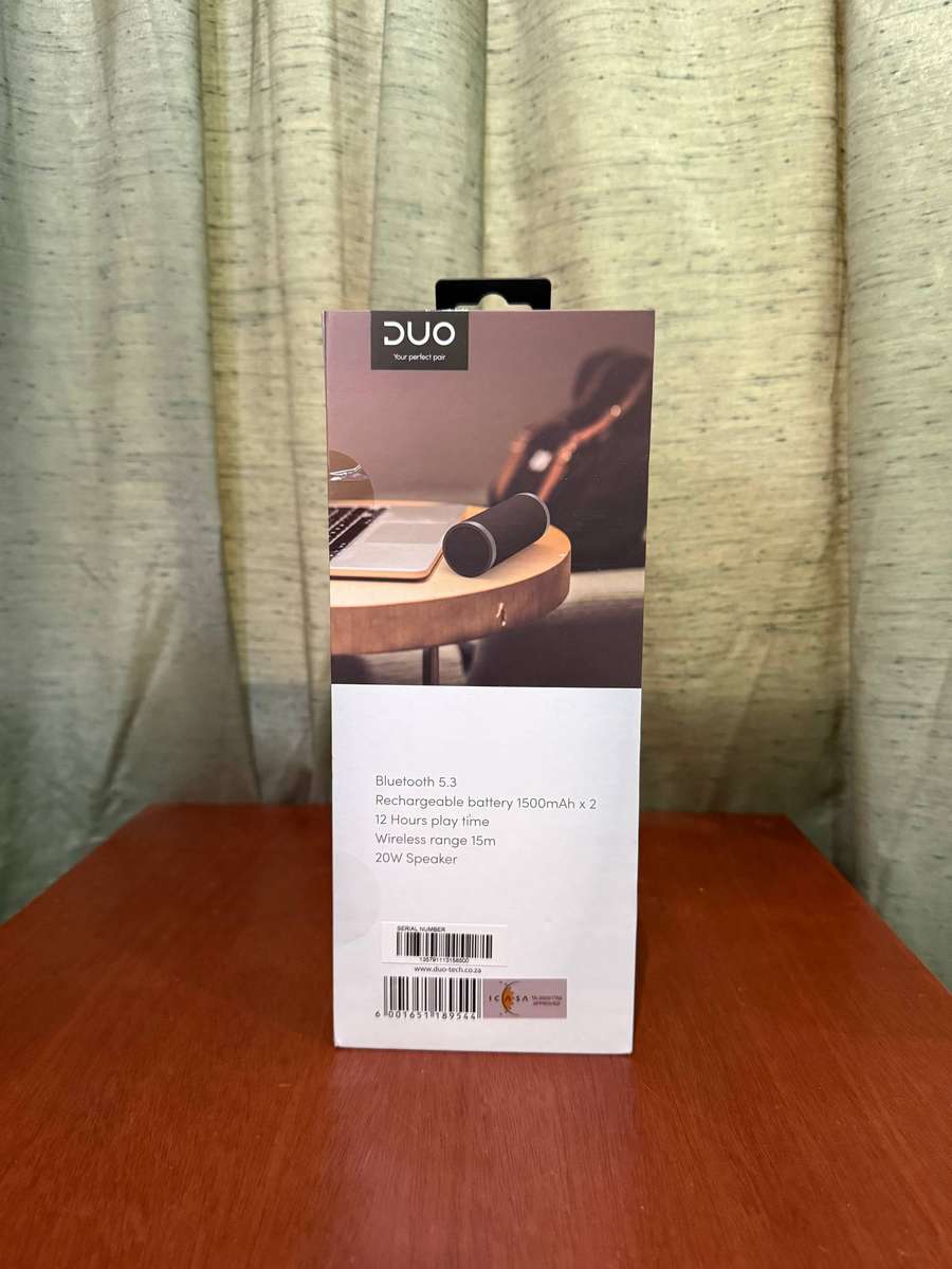 DUO FUSION 360 SPEAKERS *BRAND NEW SEALED* BLUETOOTH