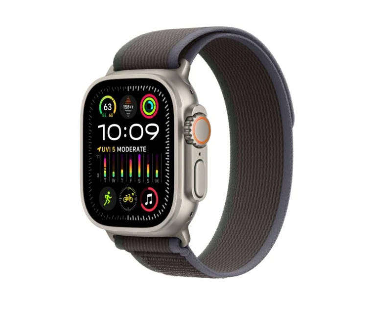 APPLE WATCH ULTRA 2 TITANIUM BLUE/BLACK TRAIL [GPS+CELLULAR 49MM] EXCELLENT CONDITION