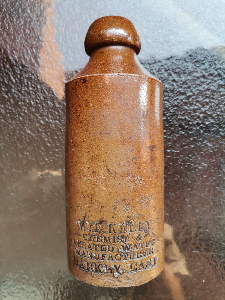 Barkly East antique ginger beer bottle