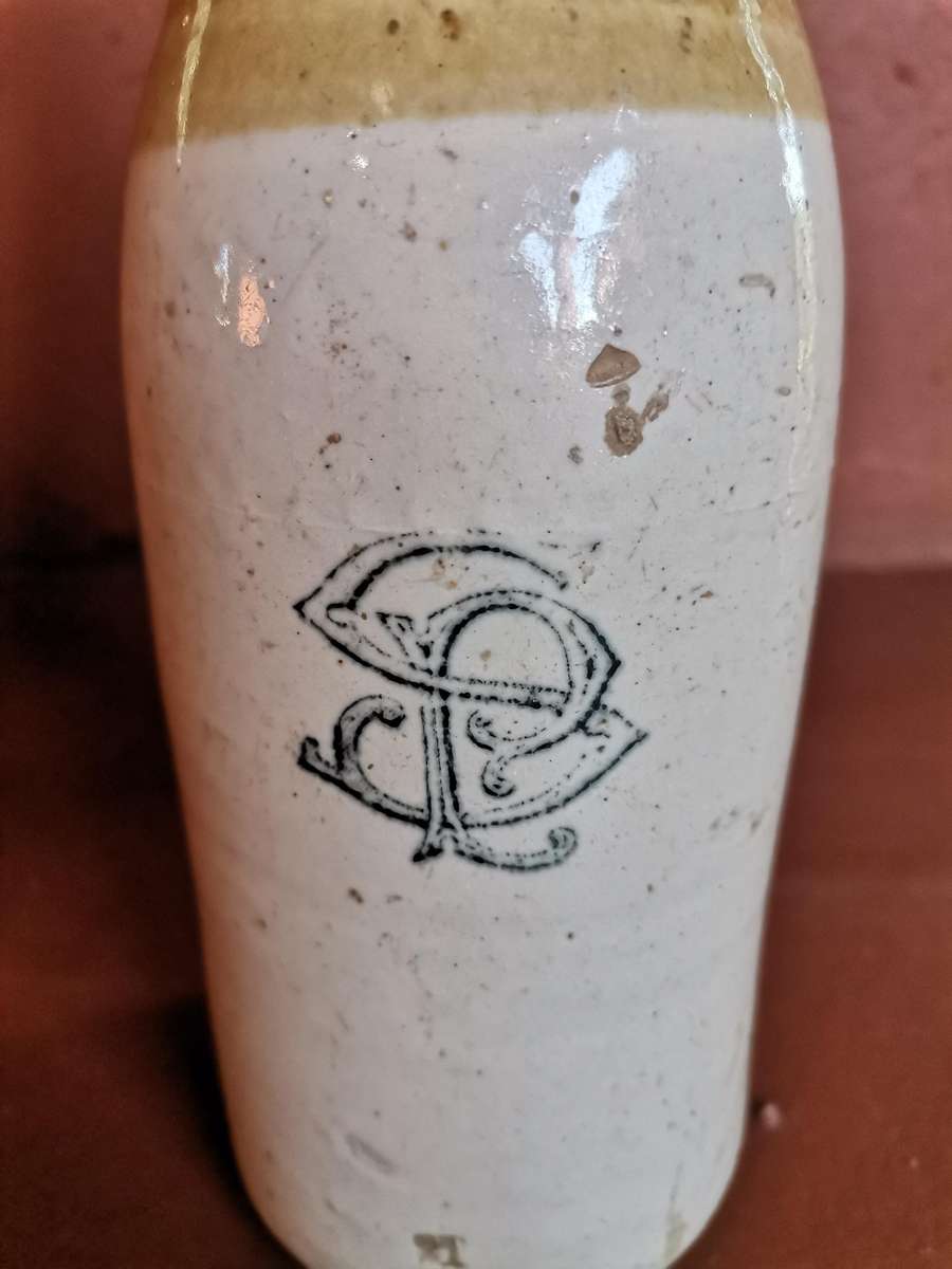 P. SULLIVAN  & SON BEACONSFIELD antique ginger beer bottle