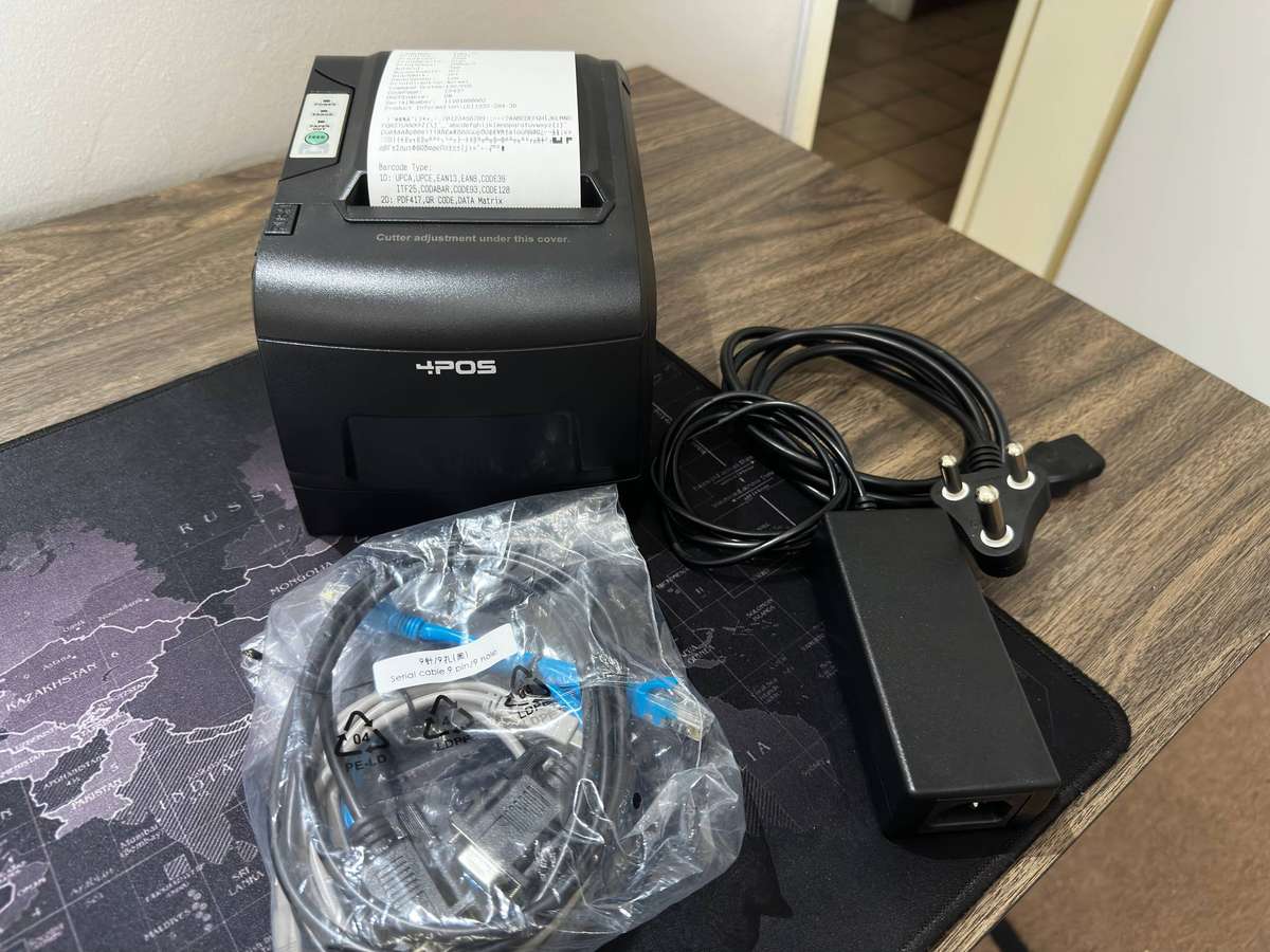 4POS 80mm ethernet / USB / serial Thermal Receipt Printer