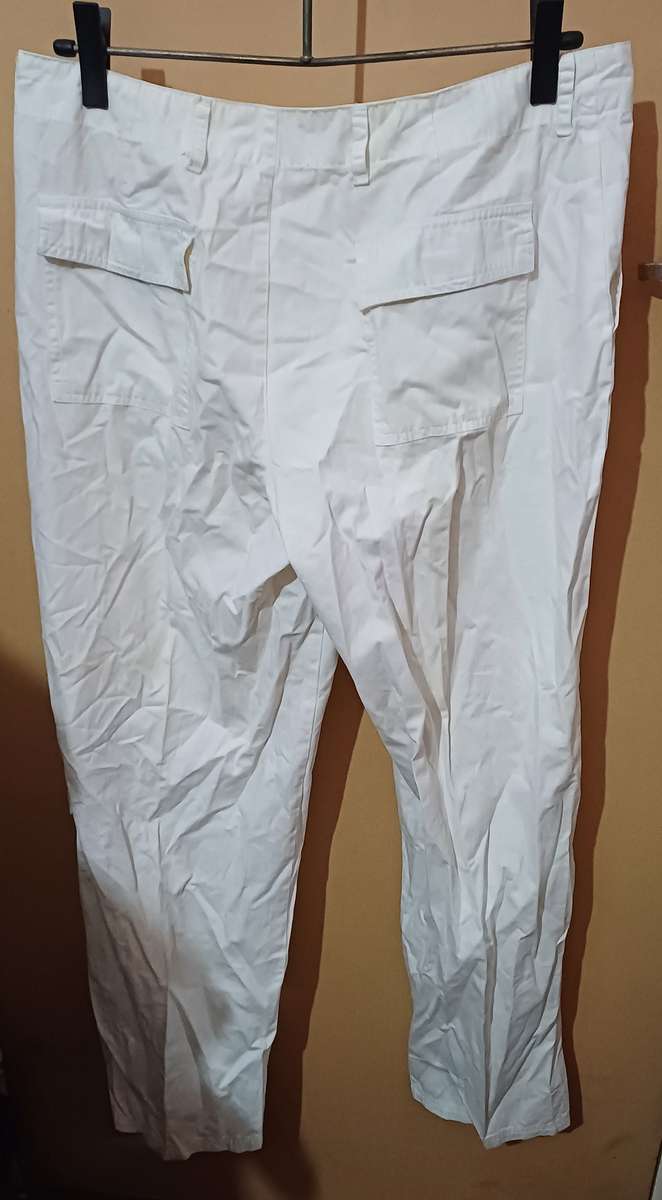 Mens - White Pants - Make - Stature - Size - 36