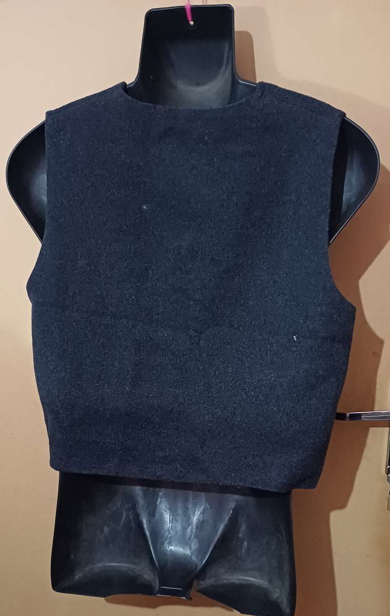 Mens - Charcoal Waistcoat - Make - Truworths - Size - L