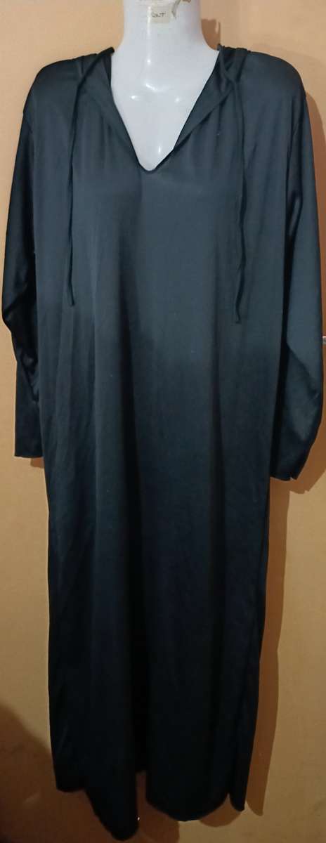 Ladies - Black Dress With Hoodie - Make - no make - Size - one size fits all