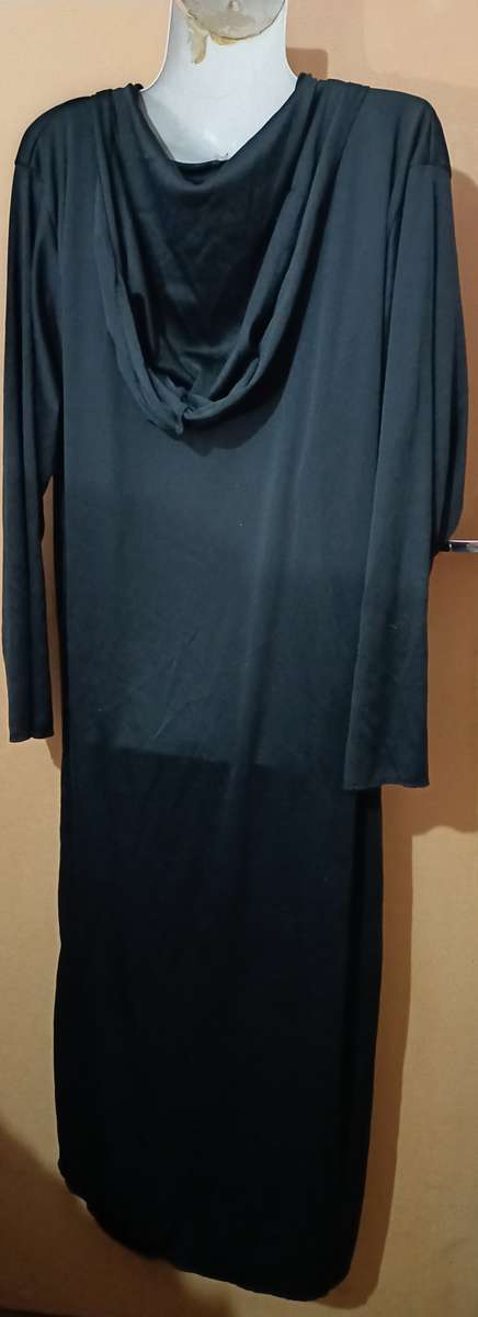 Ladies - Black Dress With Hoodie - Make - no make - Size - one size fits all