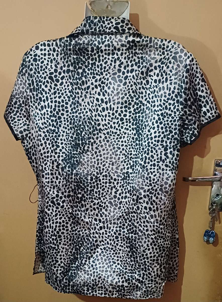 Ladies - Multicolored Blouse - Make - Miladys - Size - 36