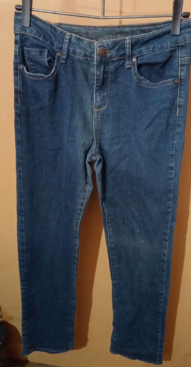 Ladies - Blue Jeans - Make - Contempo - Size - 8