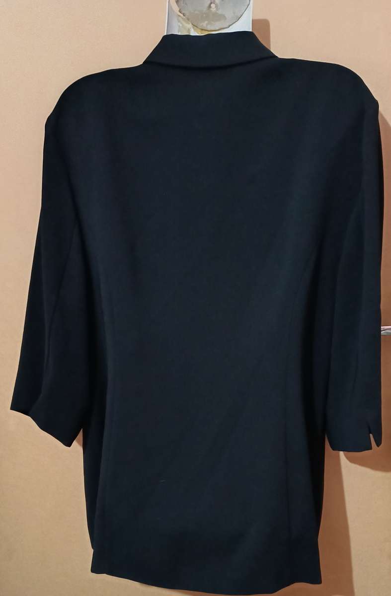 Ladies - Black Blouse - Make - Woolworths - Size - 16