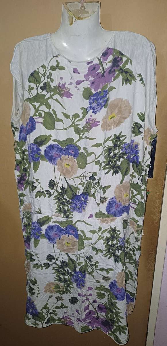 Ladies - Multicolored Dress - Make - Poetry - Size - 18