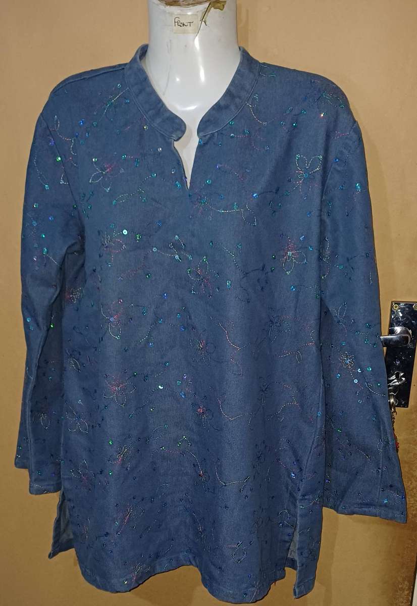 Ladies - Denim Top - Make - no make - Size - no size