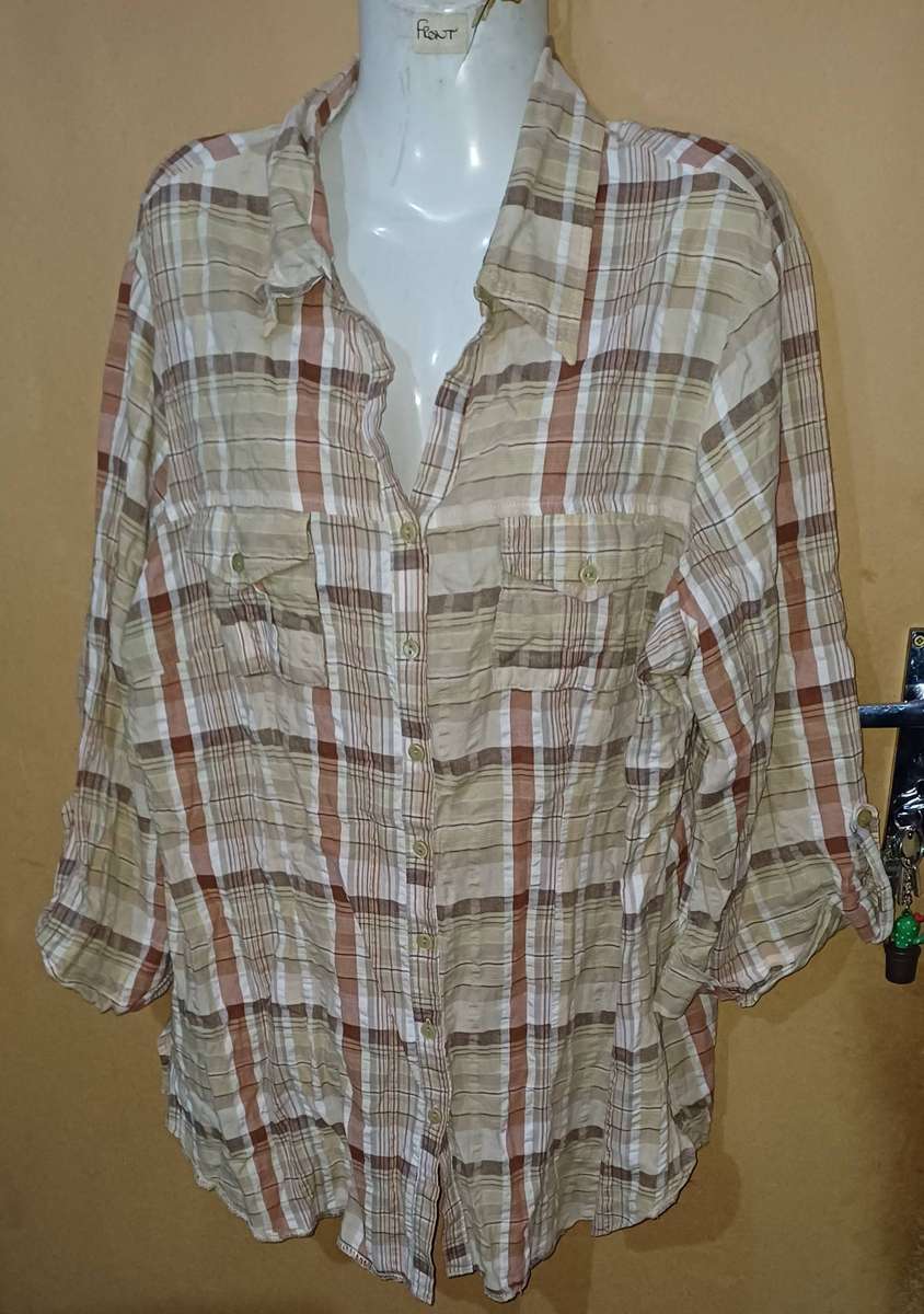 Ladies - Multicolored Blouse - Make - Donna-Claire - Size - 20