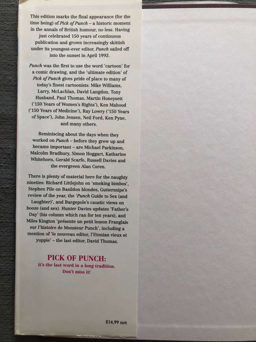 Pick of Punch: The Ultimate Edition (Hardcover) - ed. David Thomas