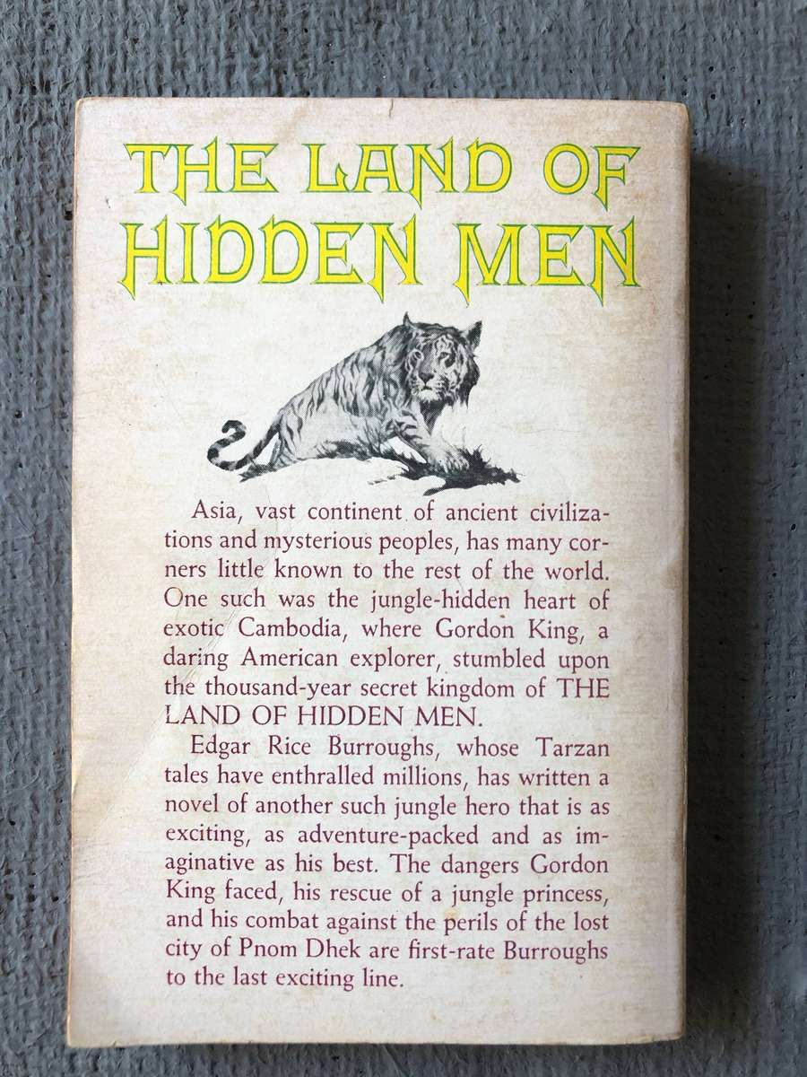 The Land of the Hidden Men - Edgar Rice Burroughs