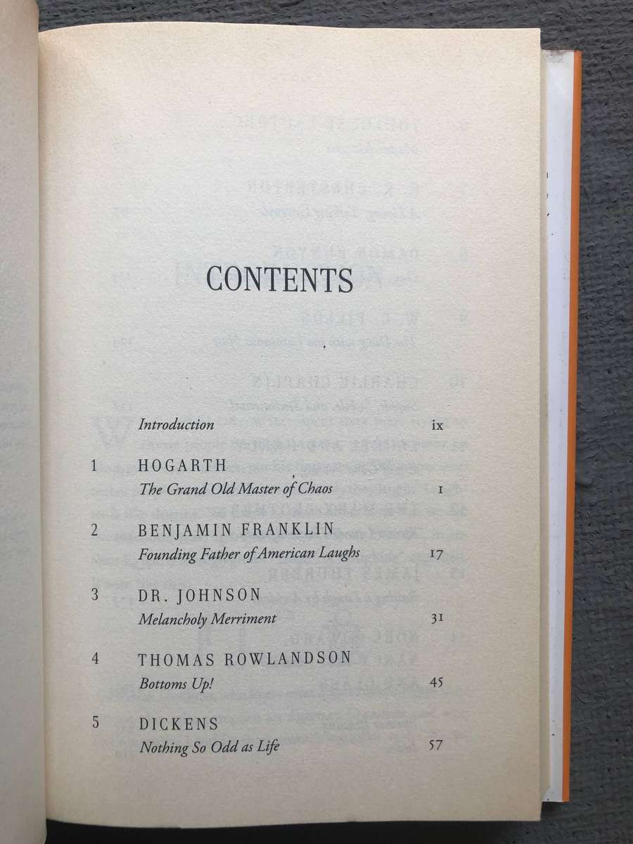 Humorists: From Hogarth to Noel Coward - Paul Johnson