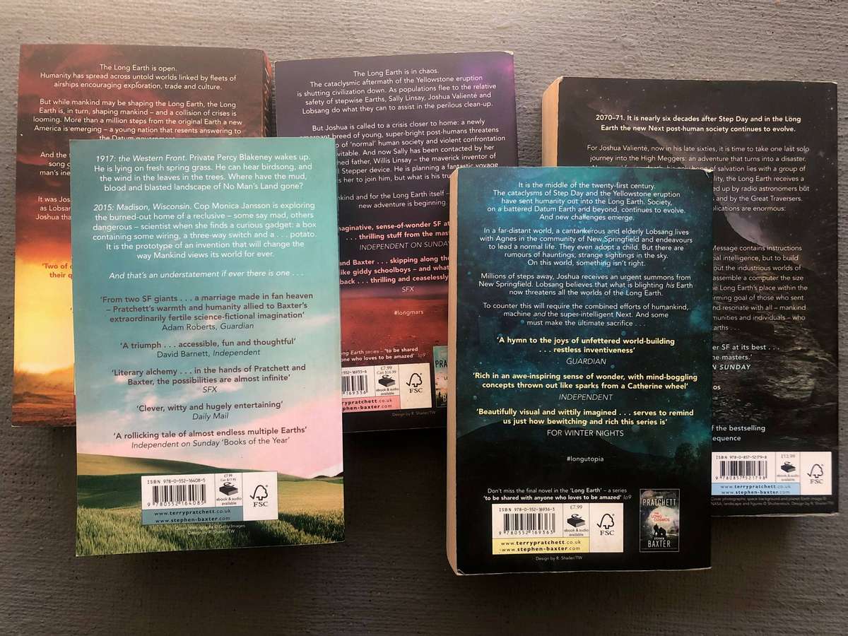 The Long Earth (Complete Series) - Terry Pratchett & Stephen Baxter