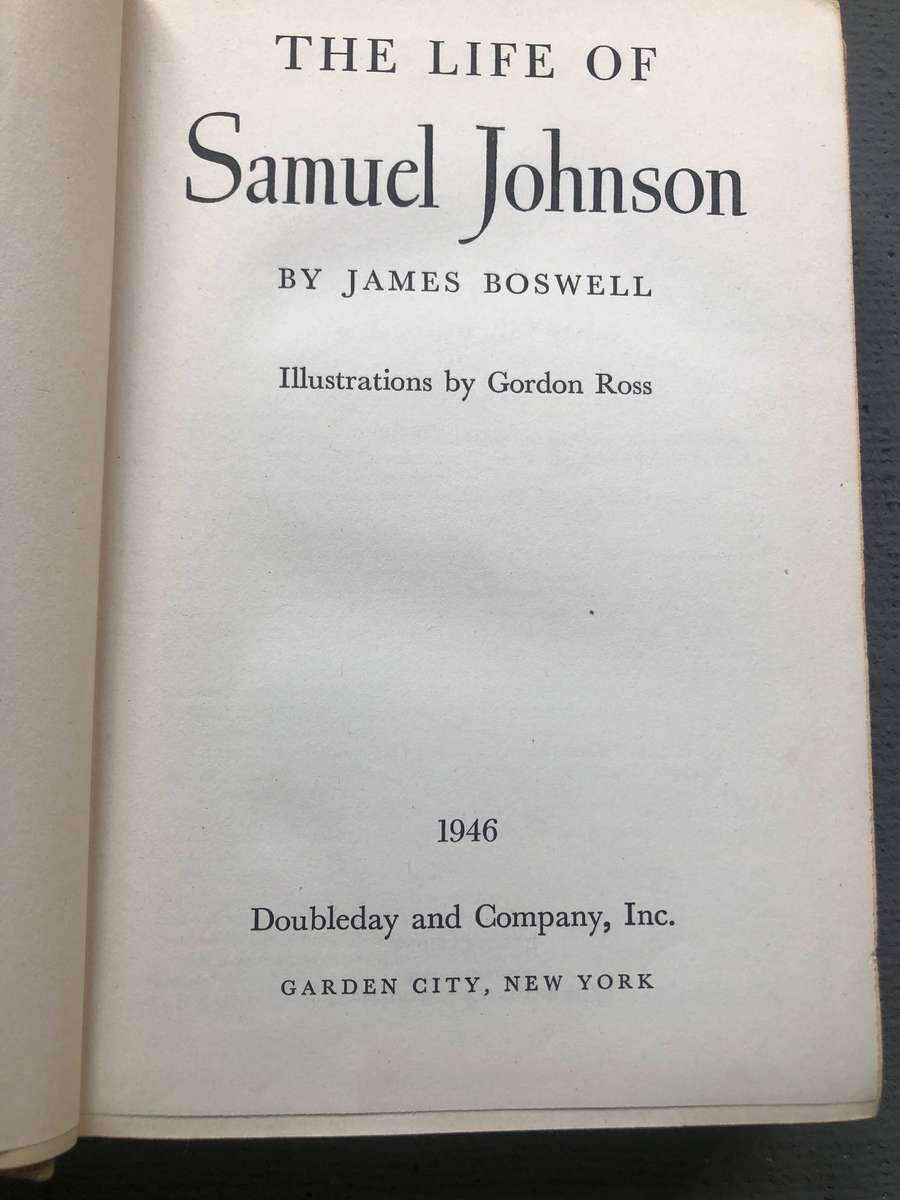The Life of Samuel Johnson - James Boswell