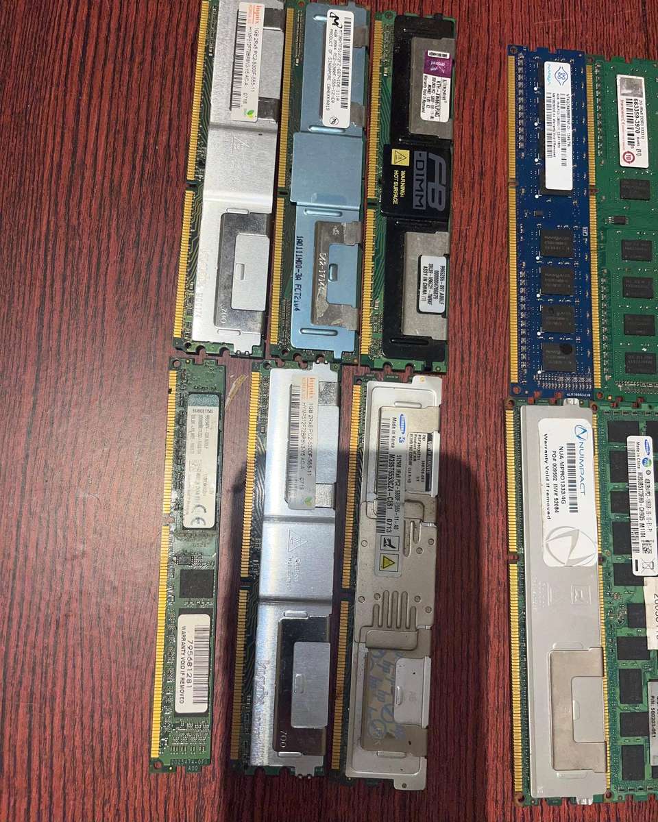 DDR3 And DDR2 Ram Lot