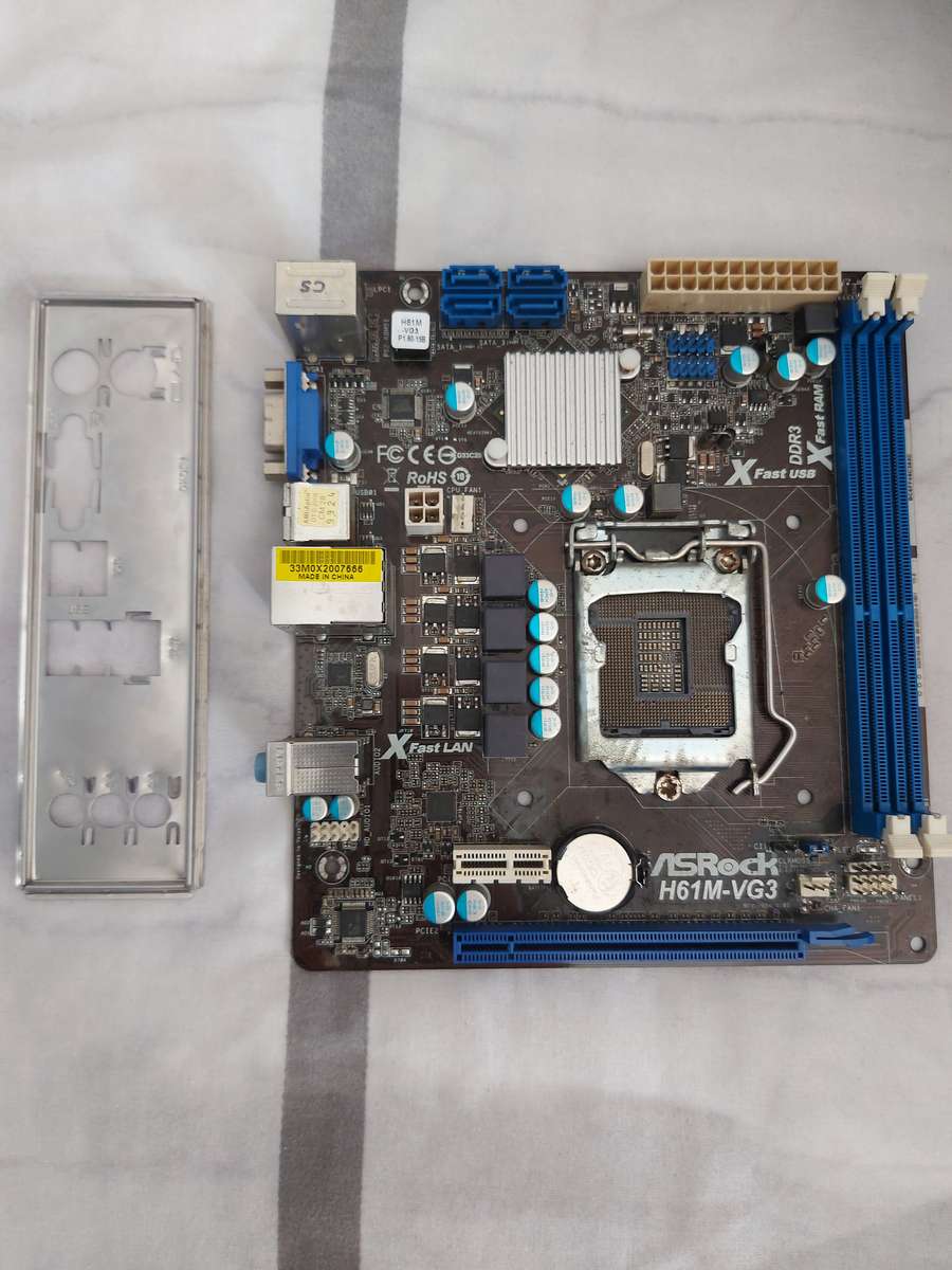 Motherboards - ASRock H61M-VG3 motherboard (2nd-3rd gen) for sale in ...