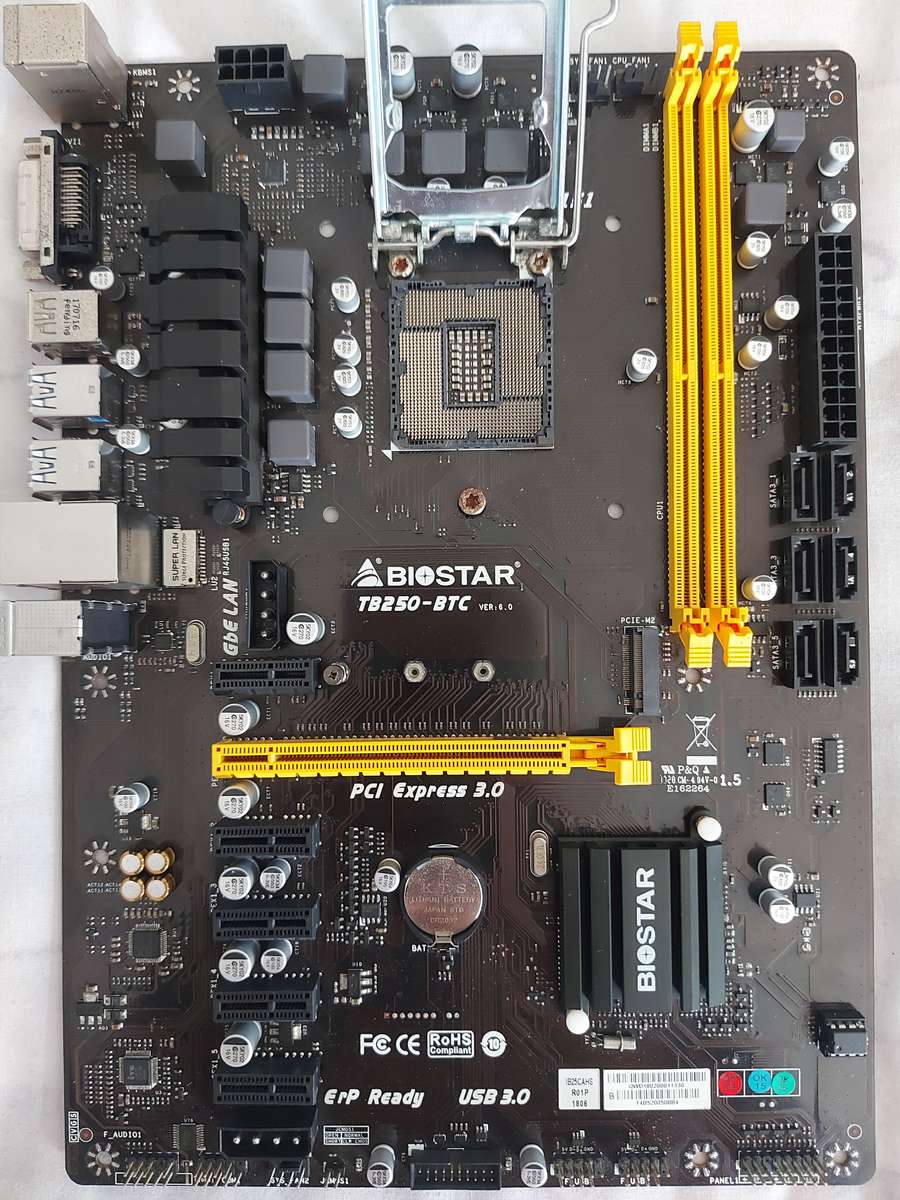 Biostar TB250-BTC (6th-7th gen) motherboard