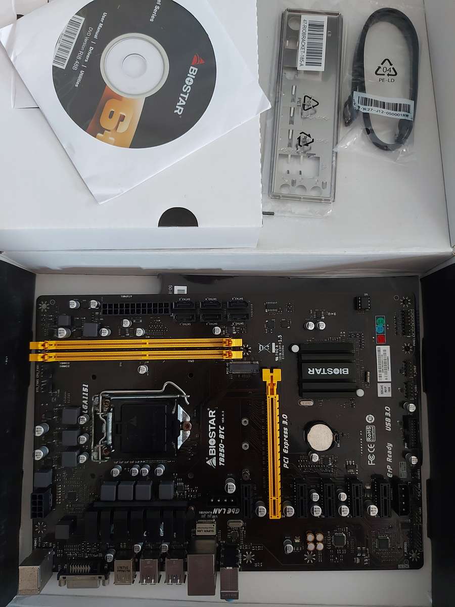 Biostar TB250-BTC (6th-7th gen) motherboard