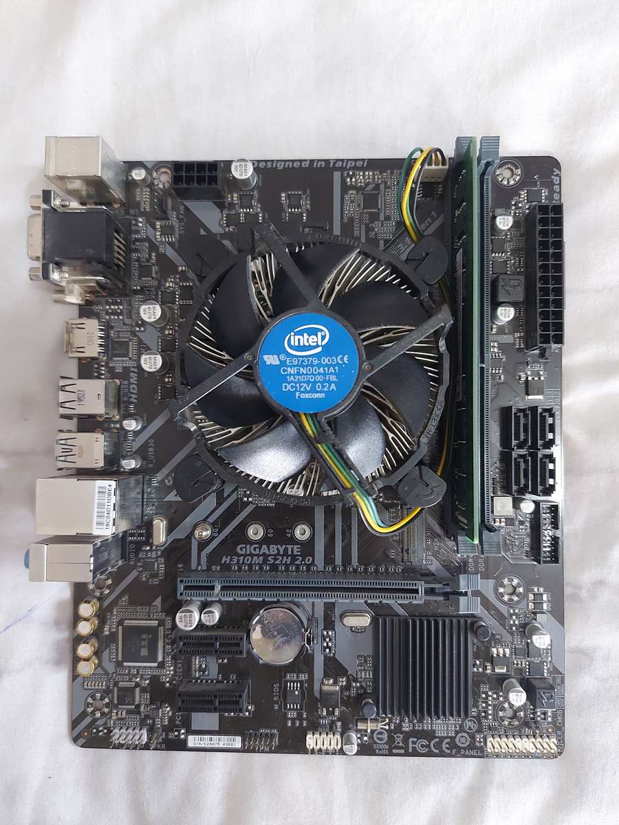 i3 8th gen + Motherboard + 16gb Ram **Bargain**