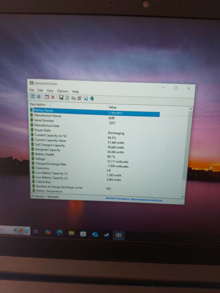 Lenovo L340 Gaming laptop **GTX 1650**