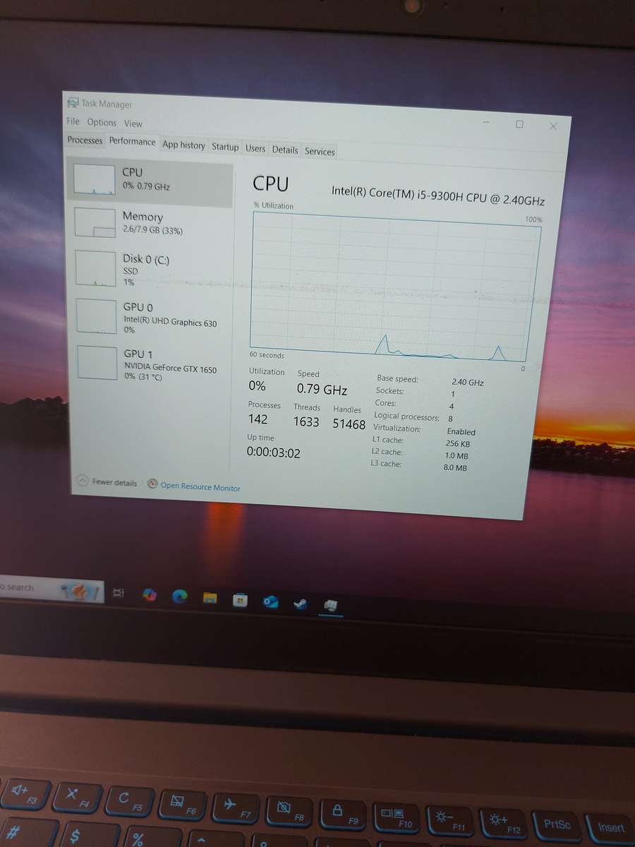 Lenovo L340 Gaming laptop **GTX 1650**