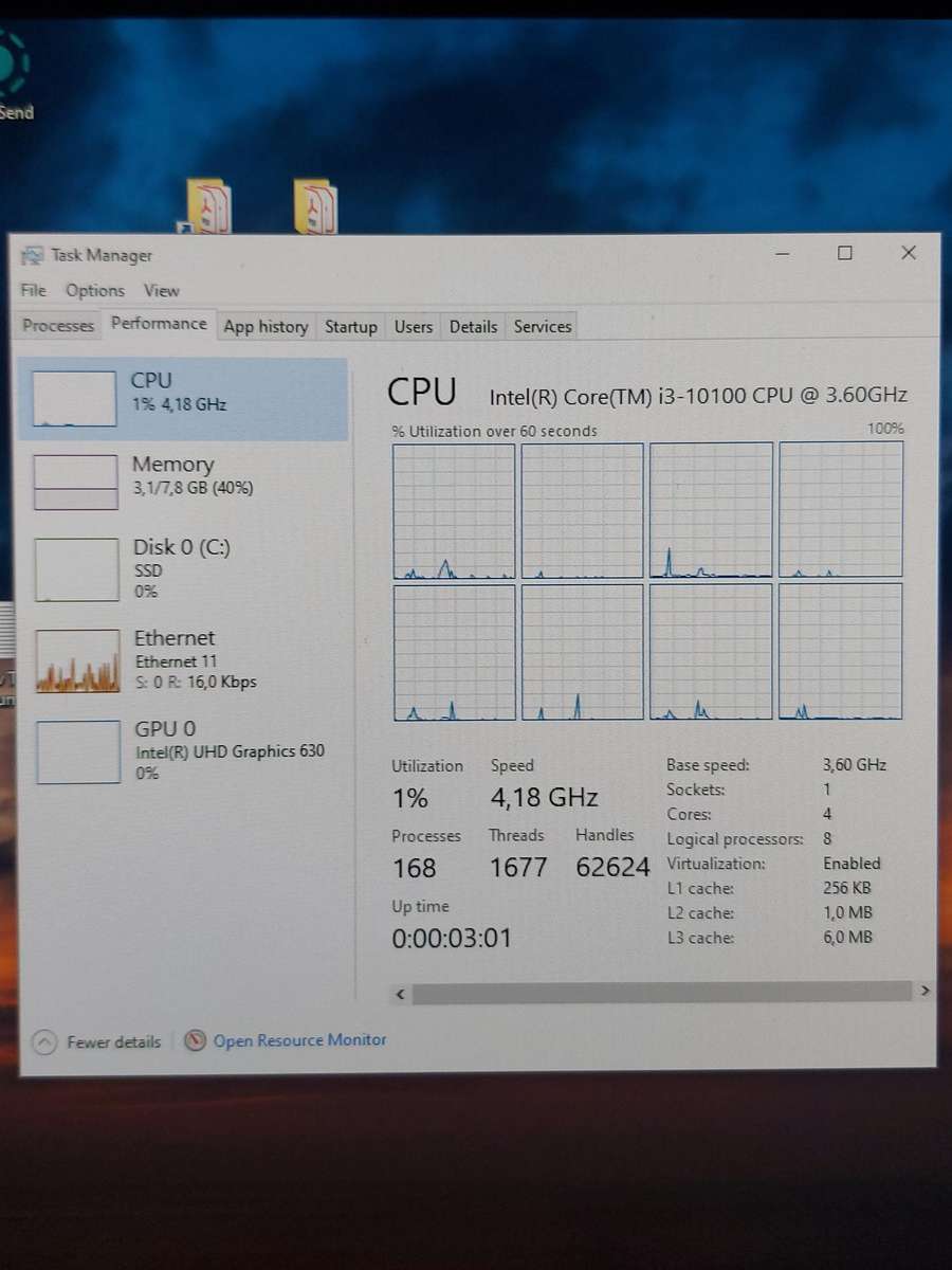 i3 10th Gen + motherboard + Ram **Bargain**