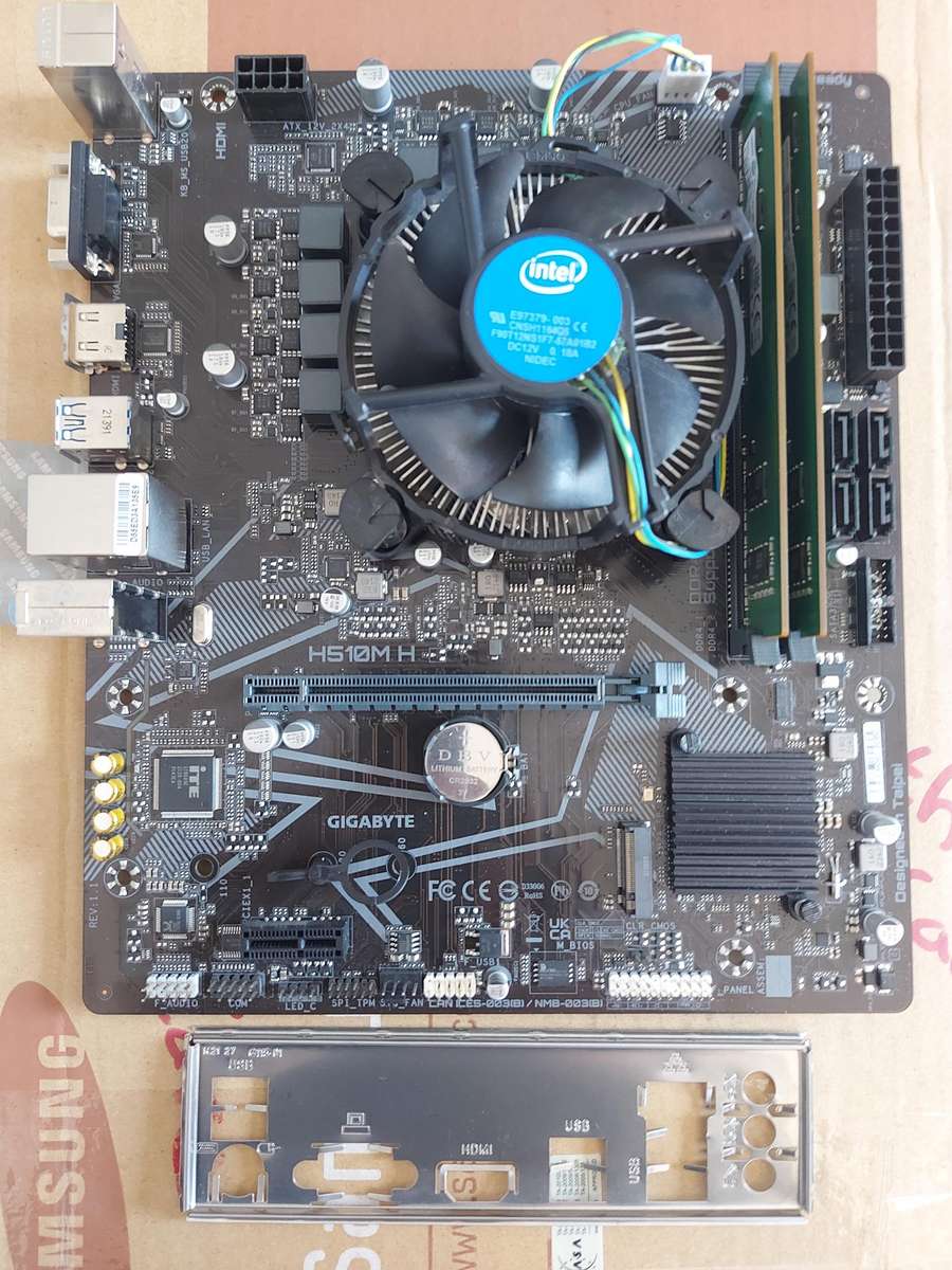 i3 10th Gen + motherboard + Ram **Bargain**
