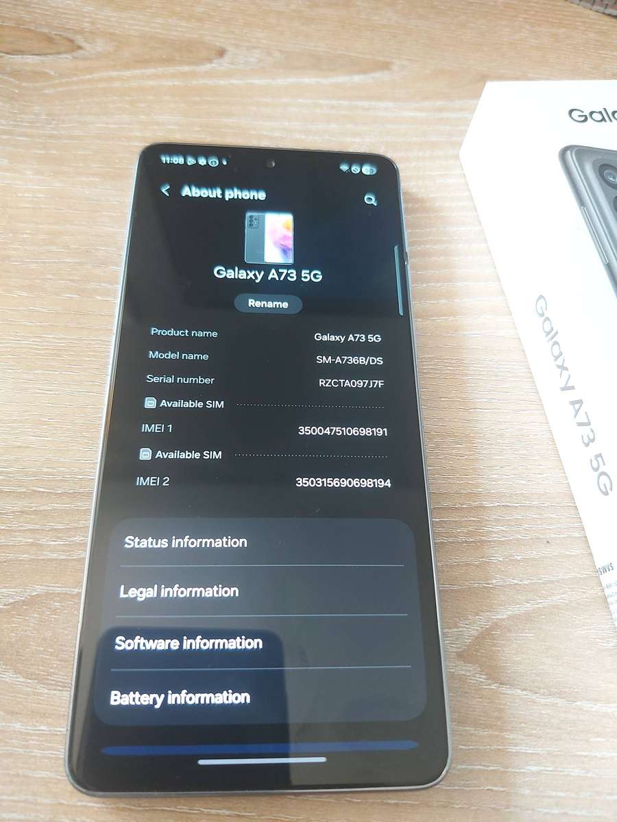 Samsung Galaxy A73 5G (for parts / repairs)