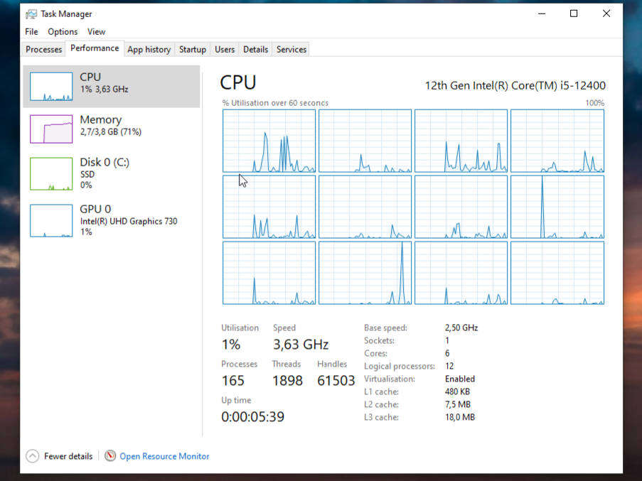 i5 12th Gen + Motherboard+ RAM (Bundle)