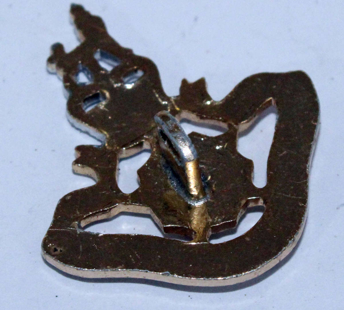 British Collar Badge- The Loyal Regiment