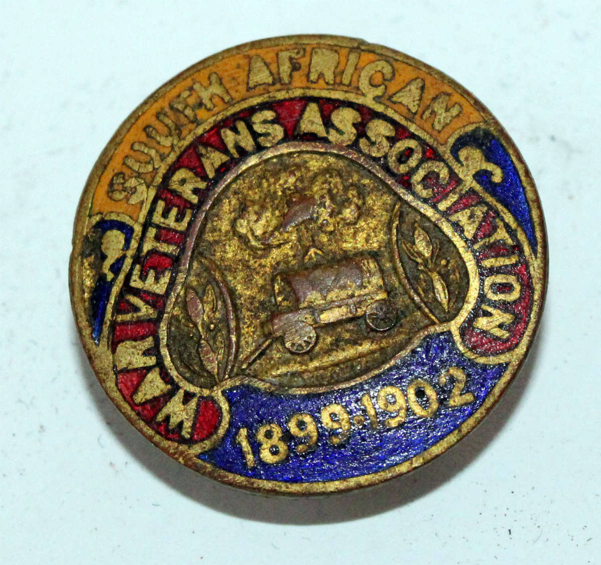 Boer War South African War Veterans Association badge