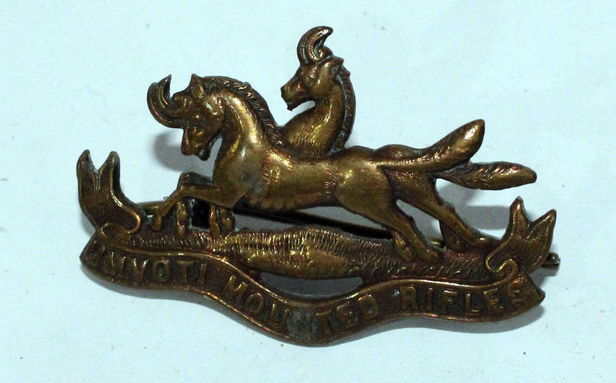 Umvoti Mounted Rifles Cap badge