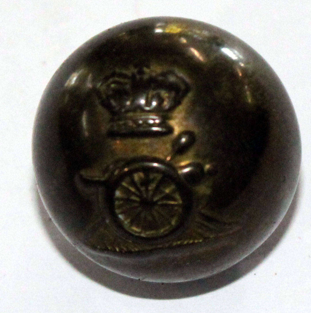 Victorian Royal Artillery button