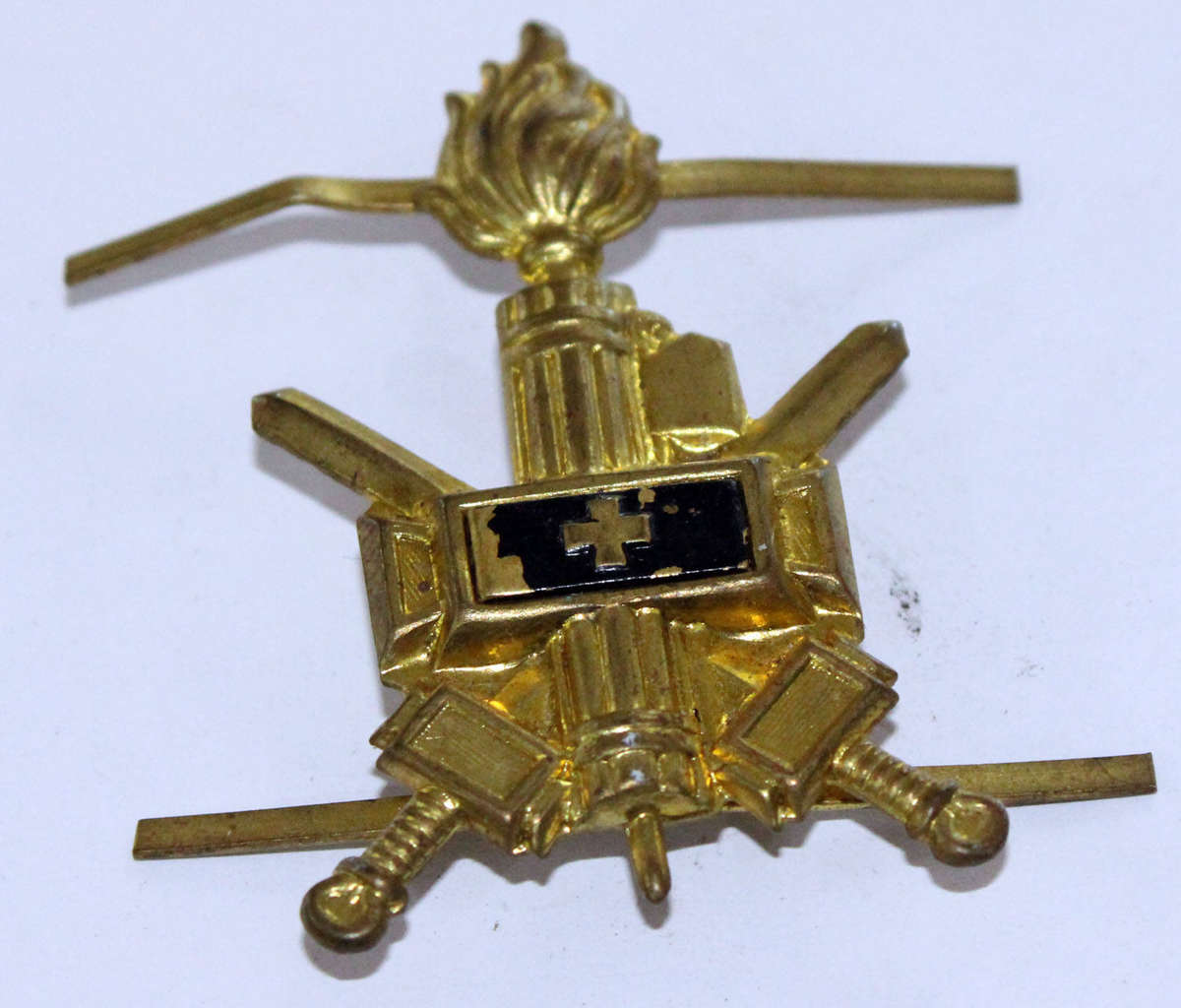 Colonial Italian Blackshirts cap badge