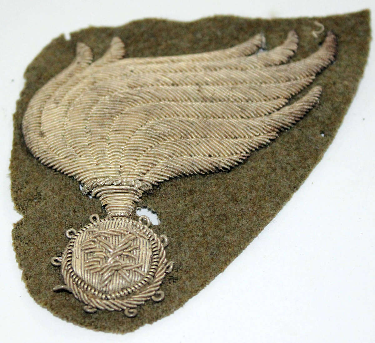 Colonial Italian Carabinieri cloth badge