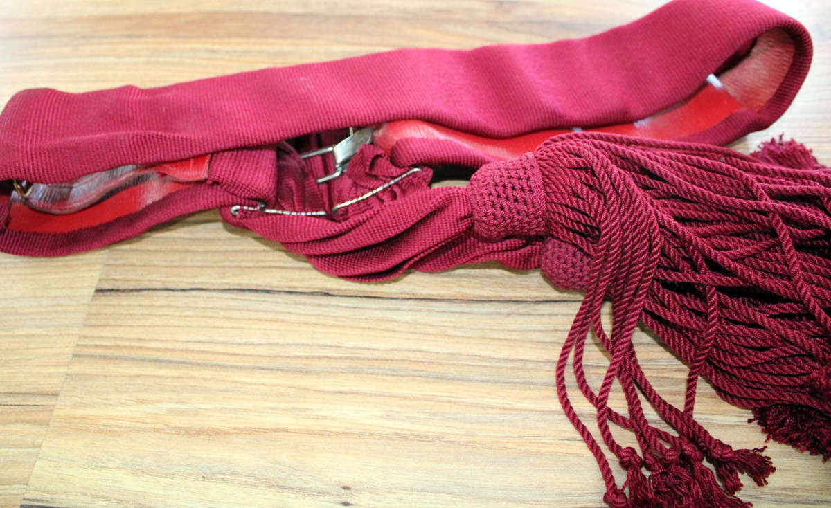 British Military Parade sash