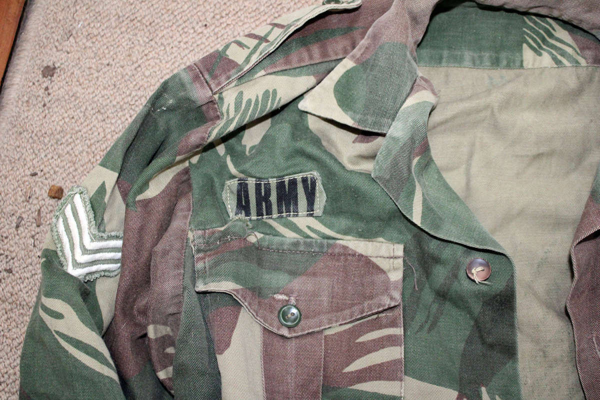 Original Rhodesian Army shirt