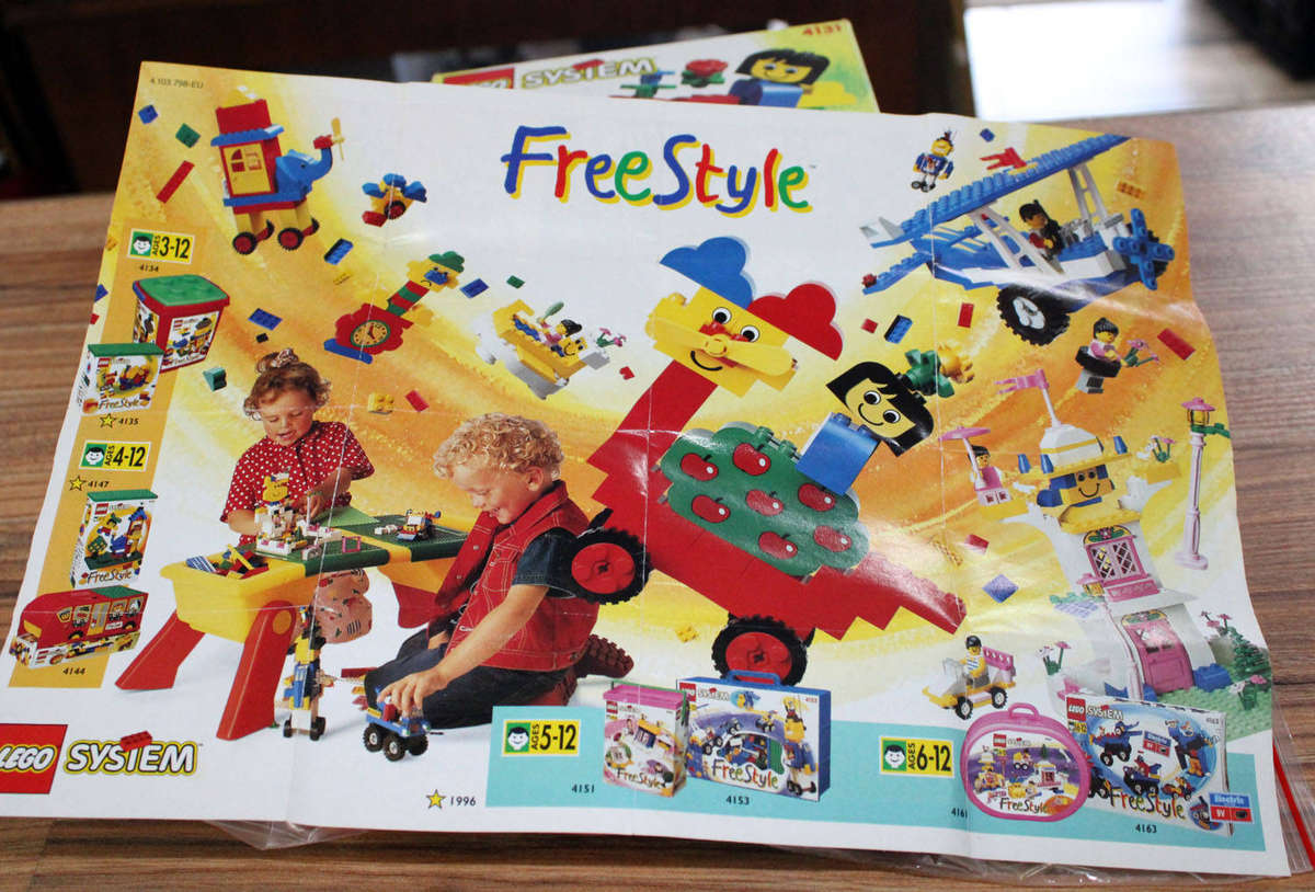 Complete Lego Freestyle set