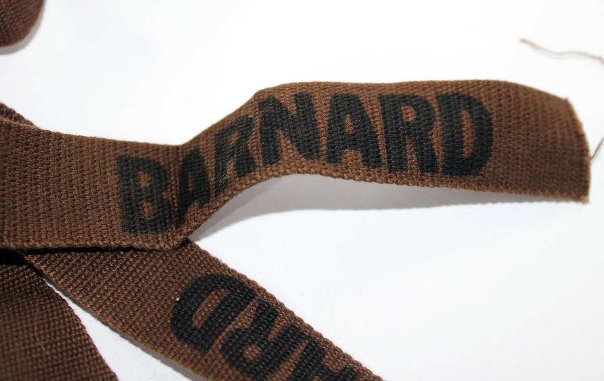 SADF name tag strip (Barnard)